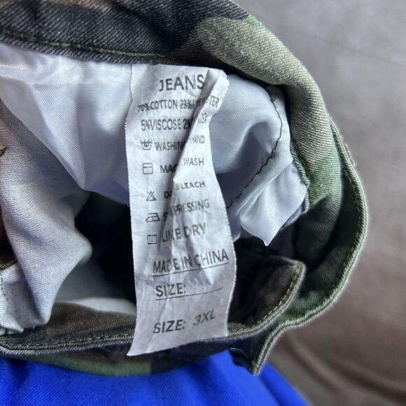 Military 2-tone Camo Cargo Pant‎ Sz 3XL - Picture 9 of 11